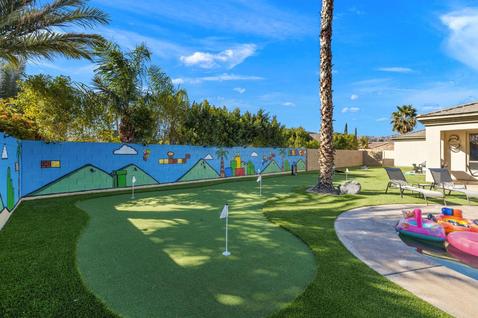 Super Mario Hideout: Desert Dream With Game Room & Pool Slide Indio Exterior photo